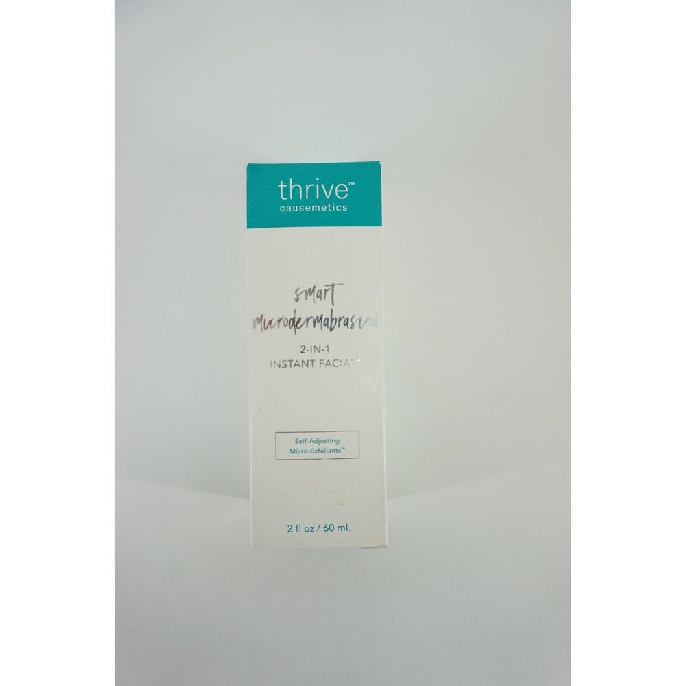 NEW Thrive Causemetics Smart Microdermabrasion 2-in-1 Instant Facial 2oz 60ml